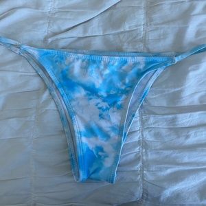 Shein, S, Blue and white